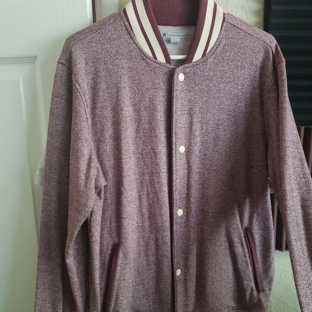 Baseball style sweater. Worn twice.